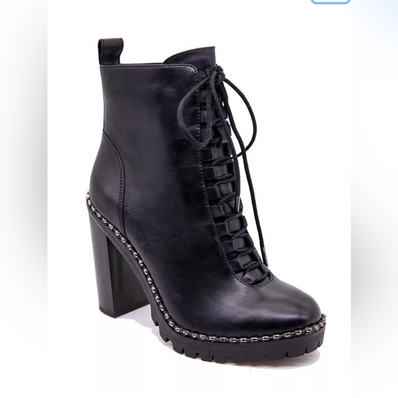 Brand New BCBGeneration Parina Leather Ankle Boots - Picture 1 of 7